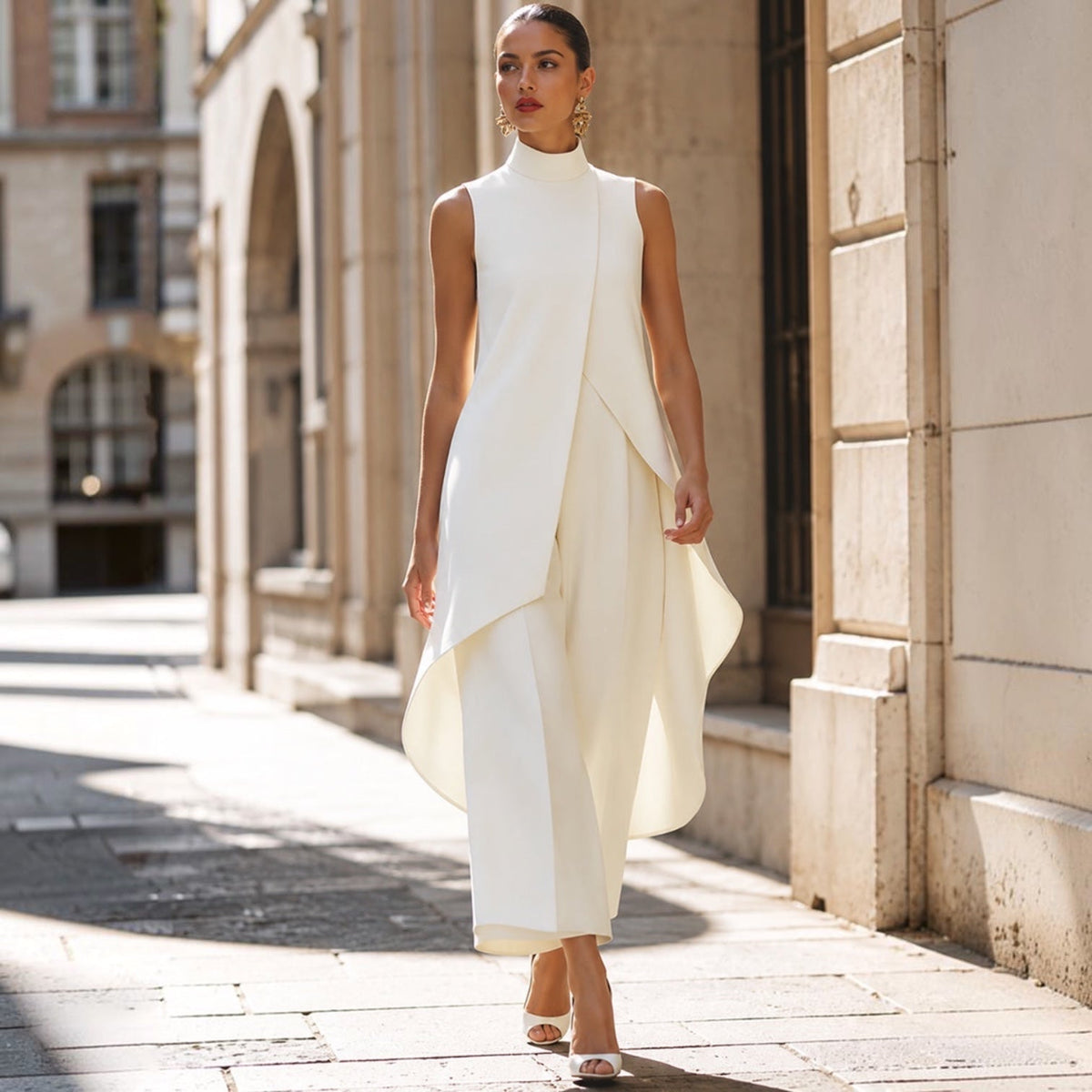 HELENA | Elegancka długa sukienka