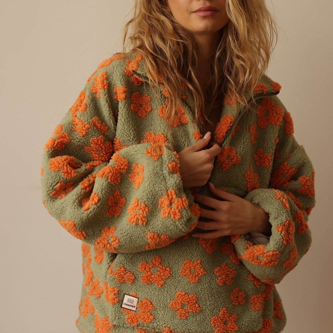 DAISY | Polarowa bluza Bloom