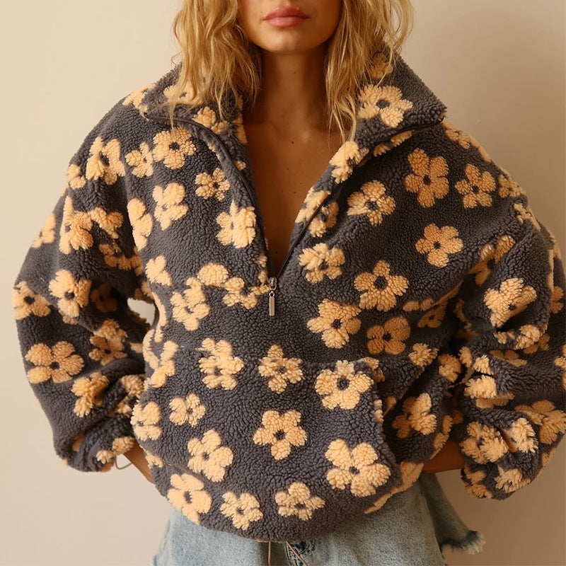 DAISY | Polarowa bluza Bloom