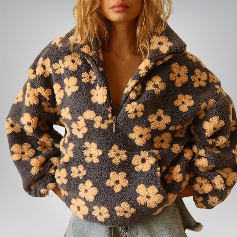 DAISY | Polarowa bluza Bloom